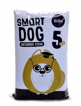 Впитывающие пеленки Smart Dog для собак, 60х40 см